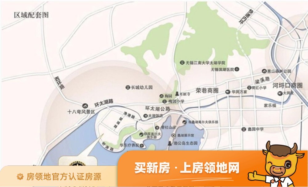 太湖锦绣园别墅位置交通图34