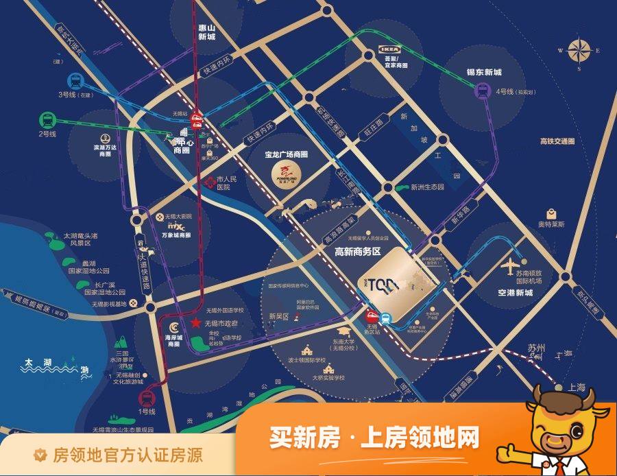 宝龙TOD未来新城位置交通图62