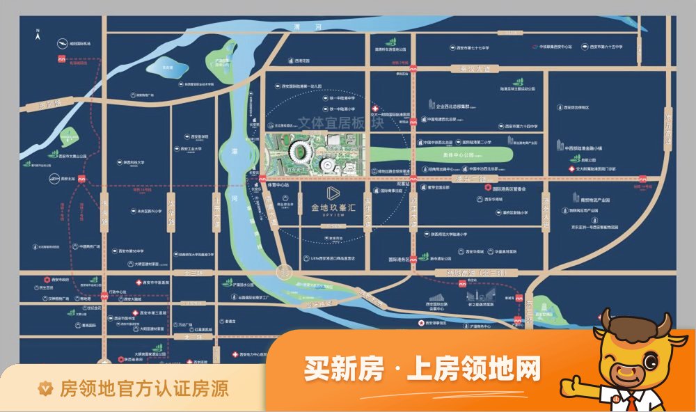 金地玖峯汇位置交通图46