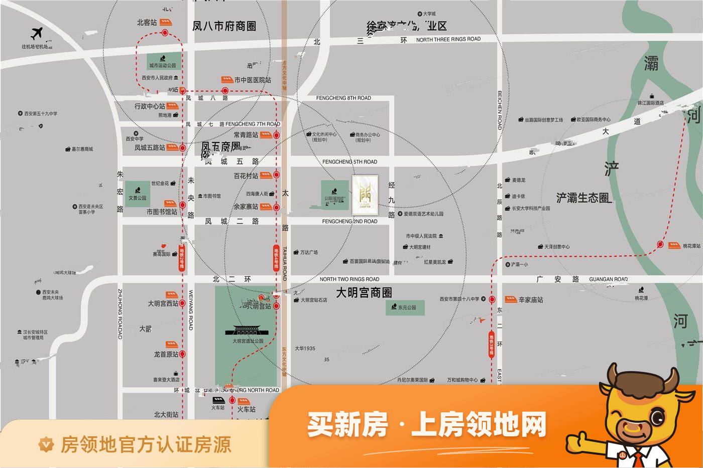 中南君启犟街区位置交通图1