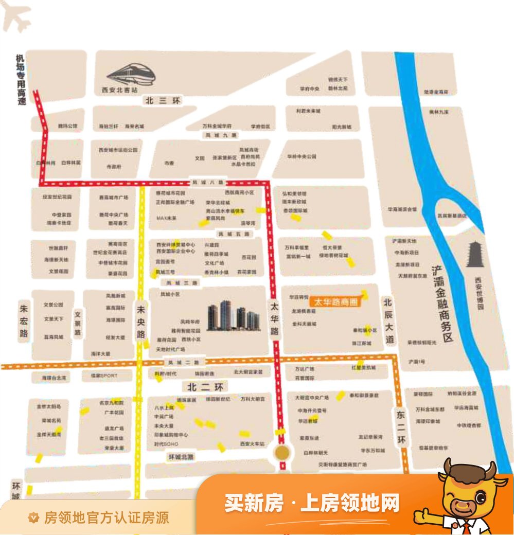 金旅城商铺位置交通图11