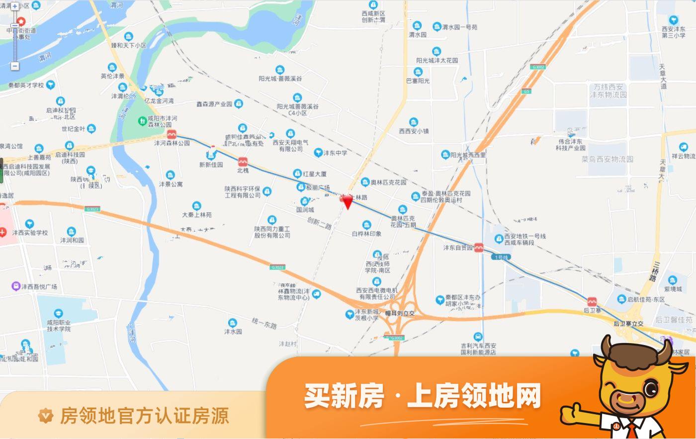 佳龙上林驿位置交通图1