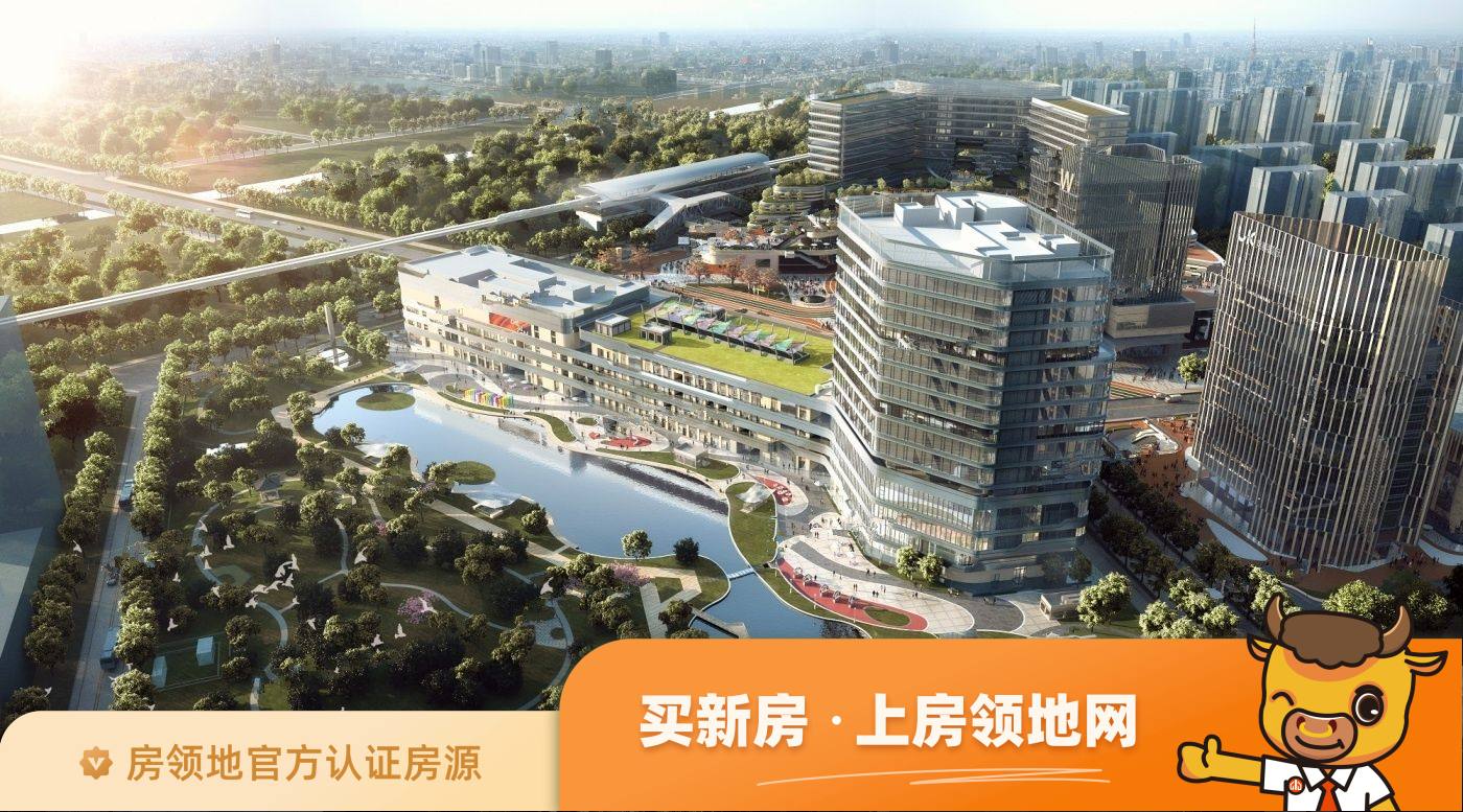 中国西部科技创新港学镇中心Ⅱ期效果图3