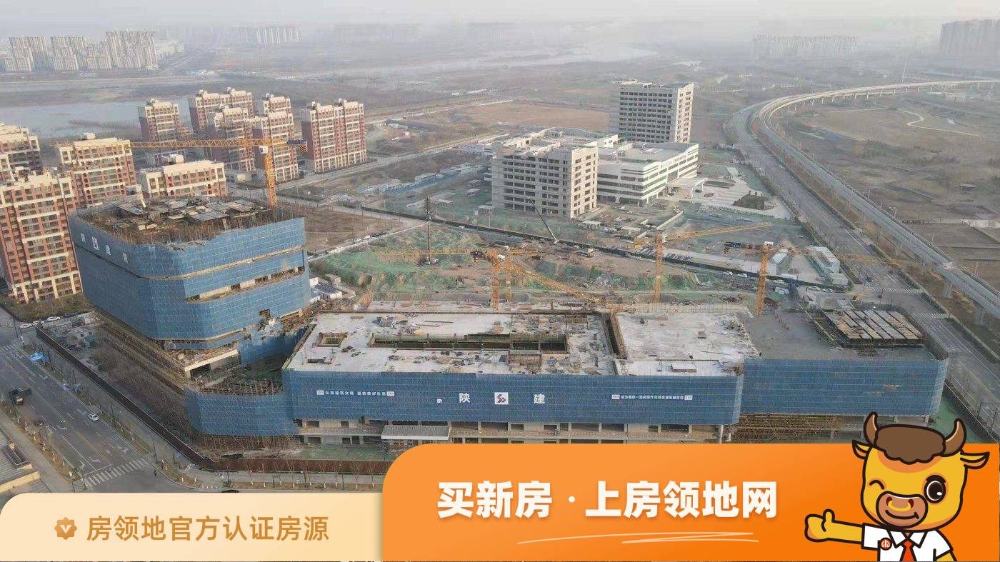 中国西部科技创新港学镇中心Ⅱ期实景图4
