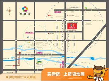 高川广场位置交通图23