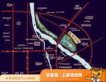 世园大公馆Ⅲ期(上林艺境)位置交通图9
