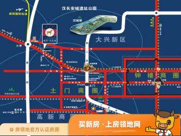 顺泽·自在城位置交通图6
