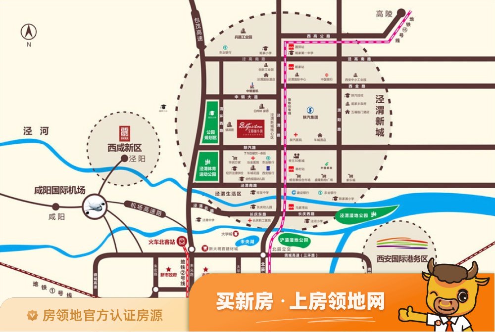 观园壹号位置交通图3
