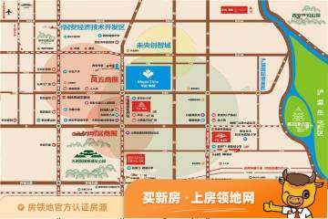华远枫悦位置交通图60