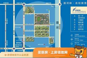 奥达铁一中滨河国际教育社区位置交通图25