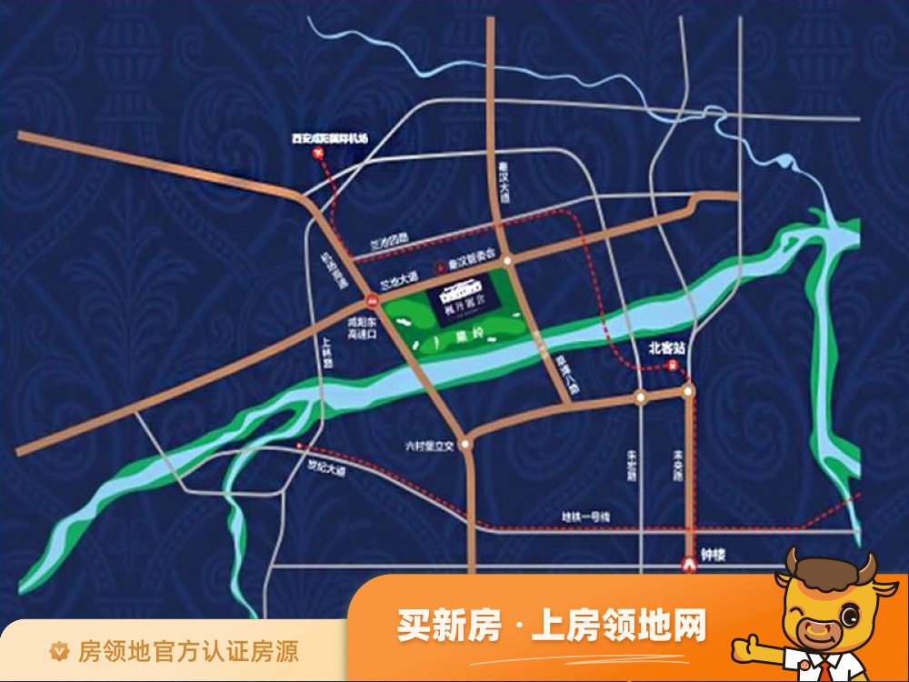 枫丹丽舍位置交通图2