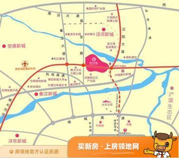 乐华城·幸福小镇位置交通图2
