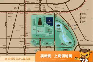 龙湖雁塔天宸位置交通图3