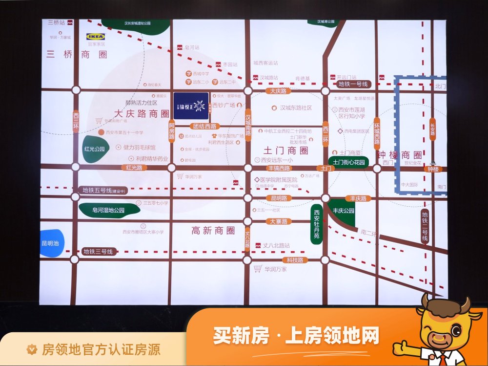 亿润锦悦汇位置交通图14