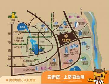 曲江华著中城位置交通图4