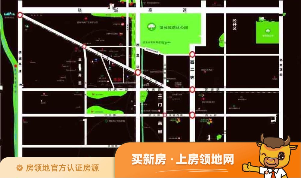 博越唐枫佳域位置交通图2
