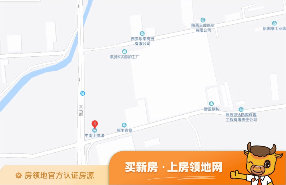 中南上悦城四期东沣位置交通图2