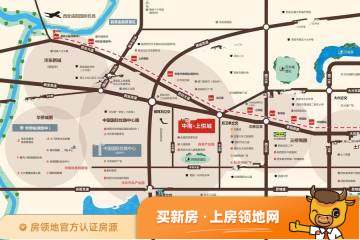 中南上悦城四期东沣位置交通图4