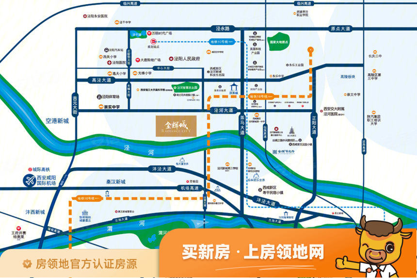 金辉城位置交通图10
