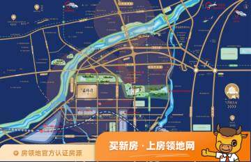 蓝光雍锦湾位置交通图1
