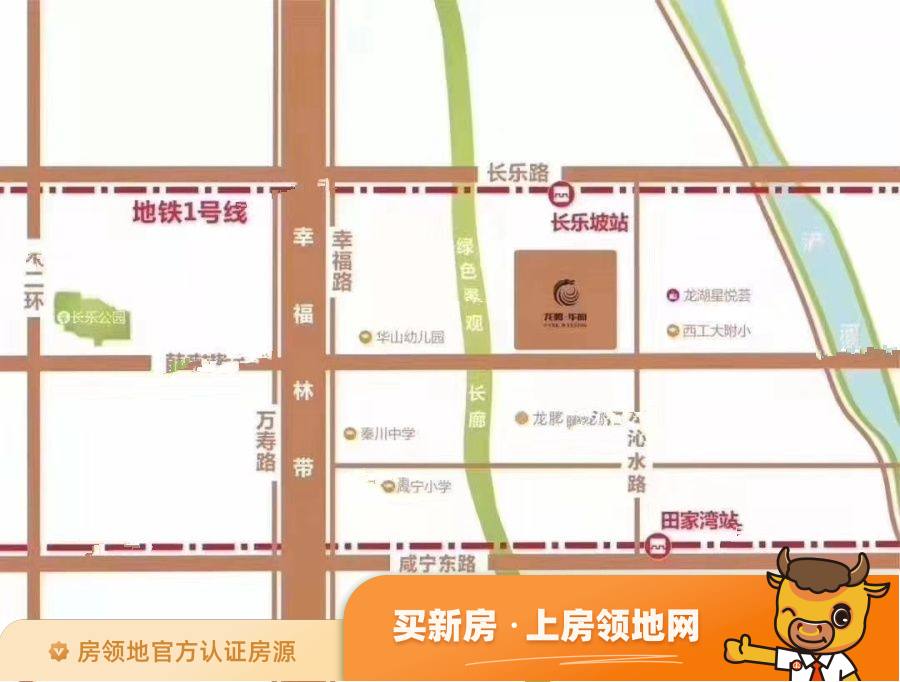 琴台河阳光城位置交通图2