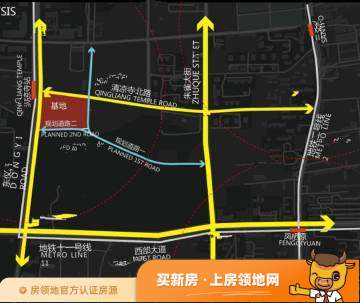 中湖国际农贸城位置交通图3