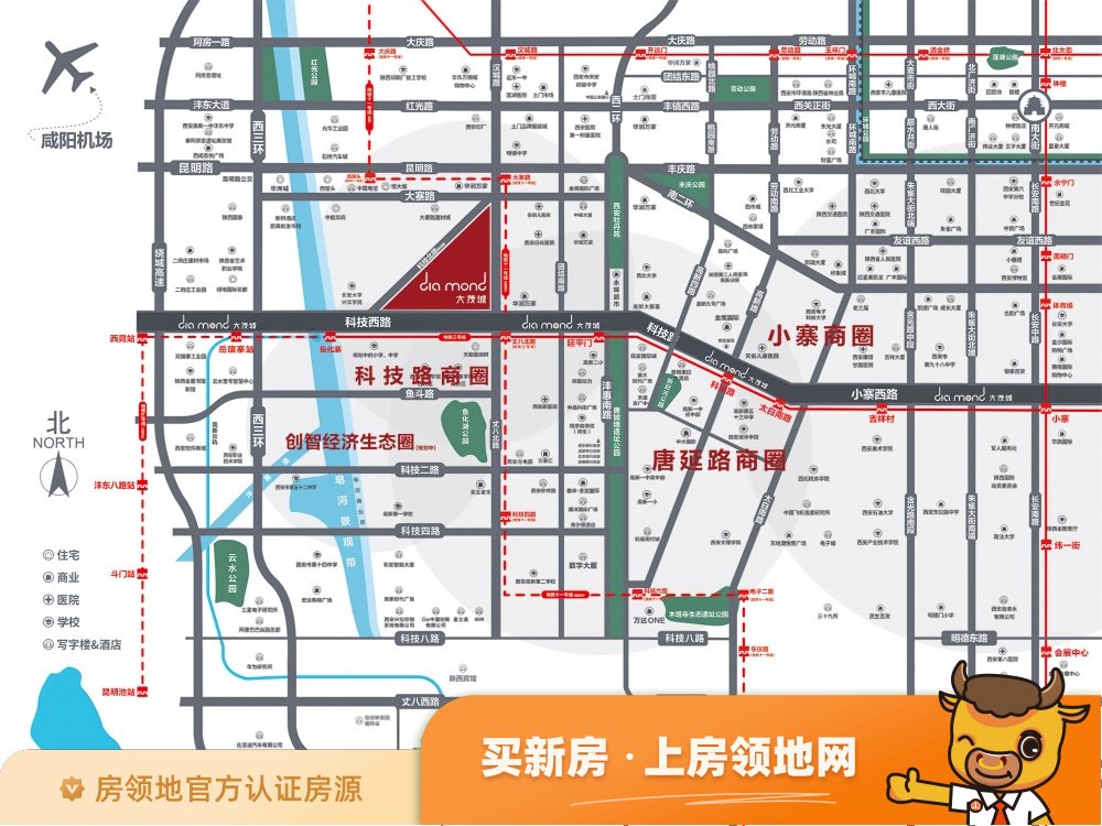 大茂城位置交通图63