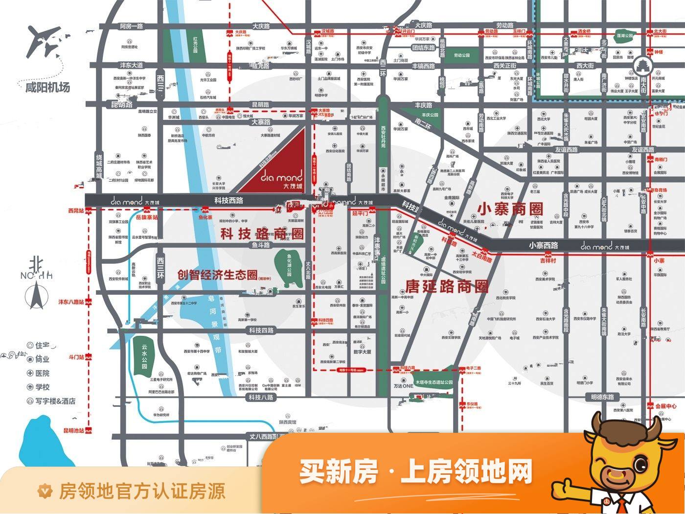 大茂城位置交通图64