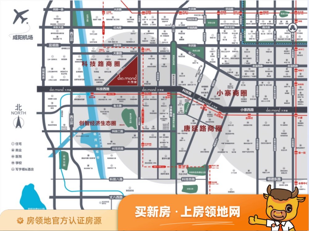 大茂城位置交通图6