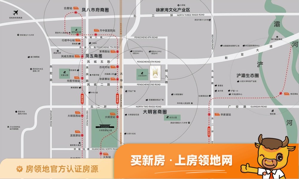 中南君启三期位置交通图31