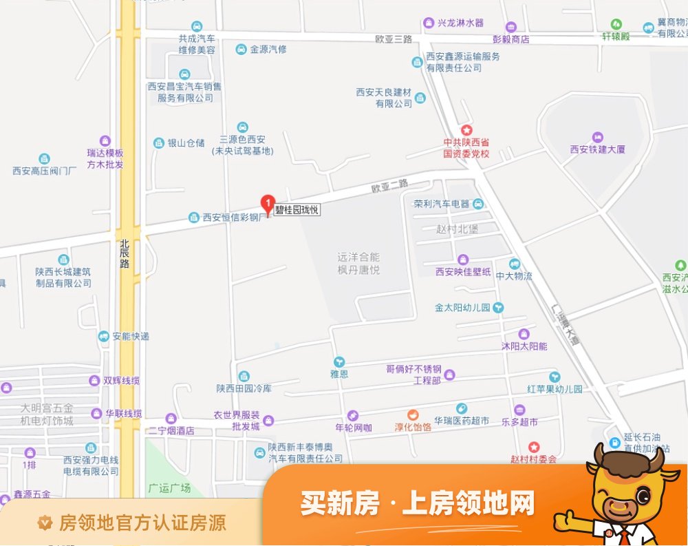 碧桂园珑悦商铺位置交通图2