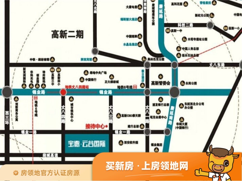 宝德云谷国际位置交通图38