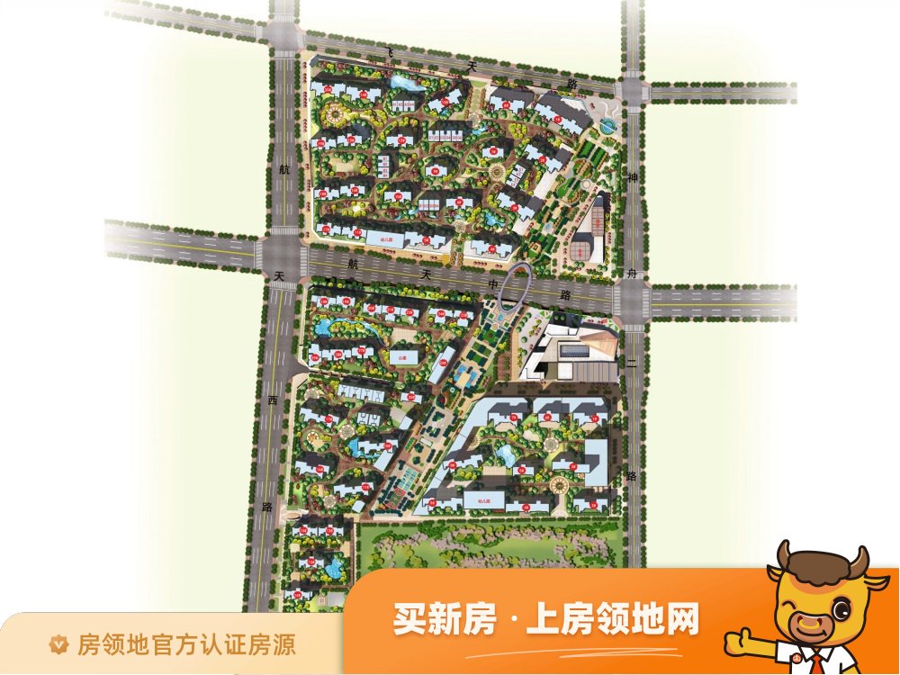 天浩上元郡位置交通图54