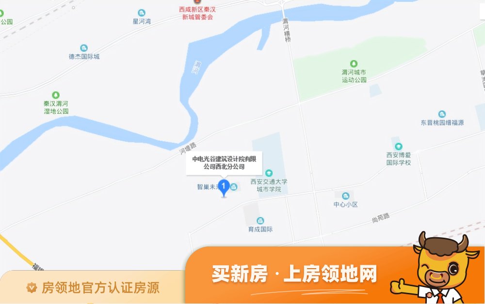中国电子西安产业园位置交通图36