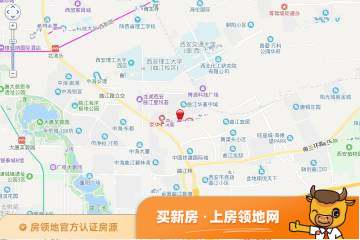 中国铁建万科翡翠国际峰荟位置交通图1