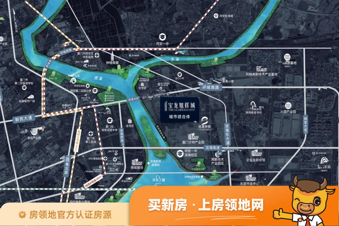宝龙旭辉城位置交通图31