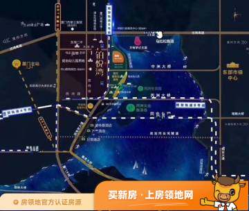 融信铂悦湾位置交通图3