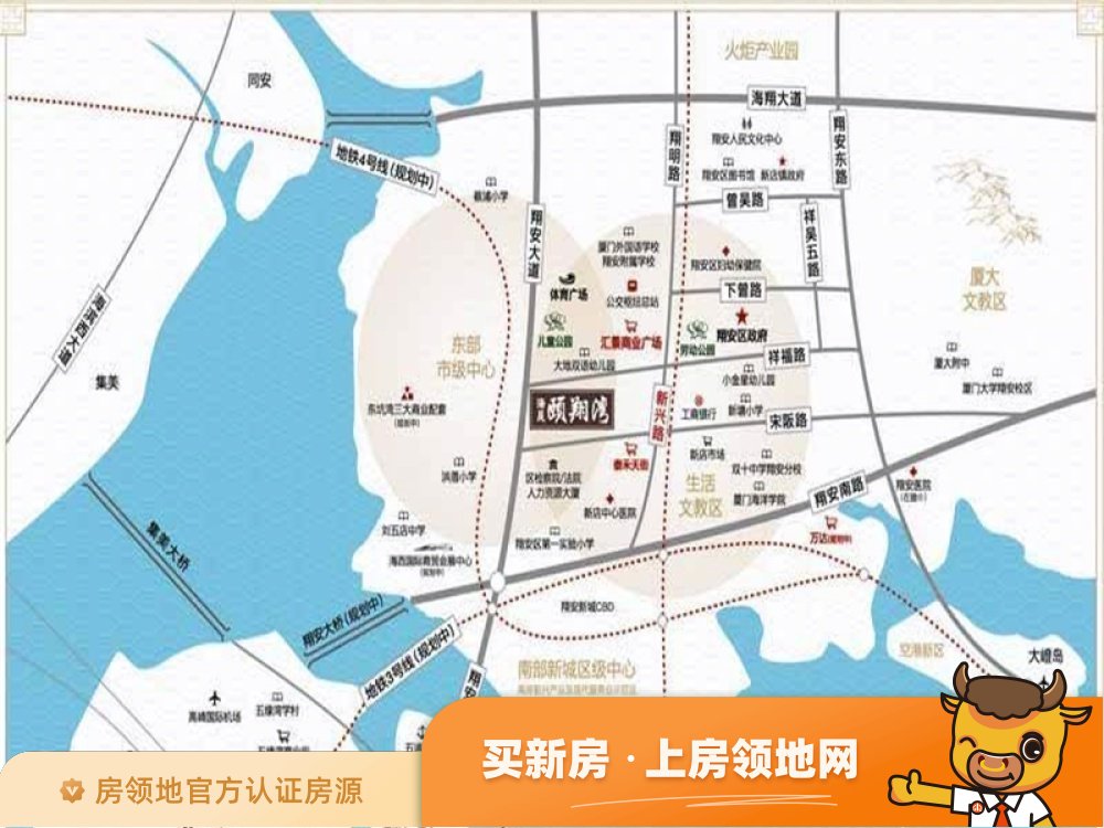 海晟颐翔湾位置交通图2