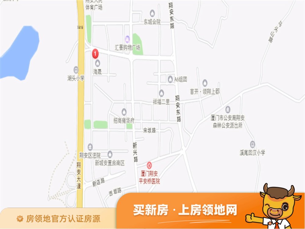 海晟颐翔湾位置交通图3