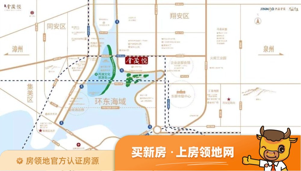 环东金茂悦粼湾位置交通图46