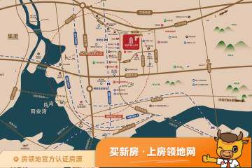 旭辉舫山101位置交通图1