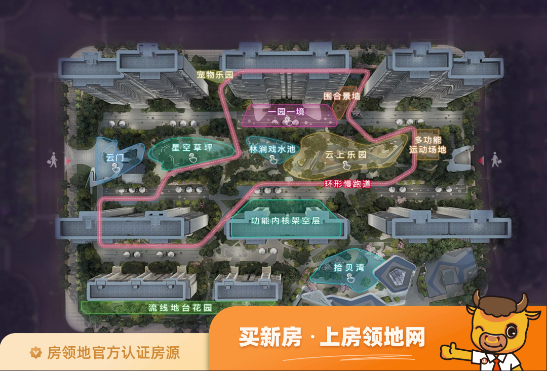中海杏林鹭湾规划图1