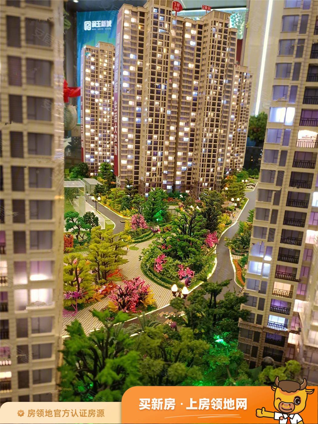 湘潭润玉新城在售户型，2居、3居，建面70-120m²
