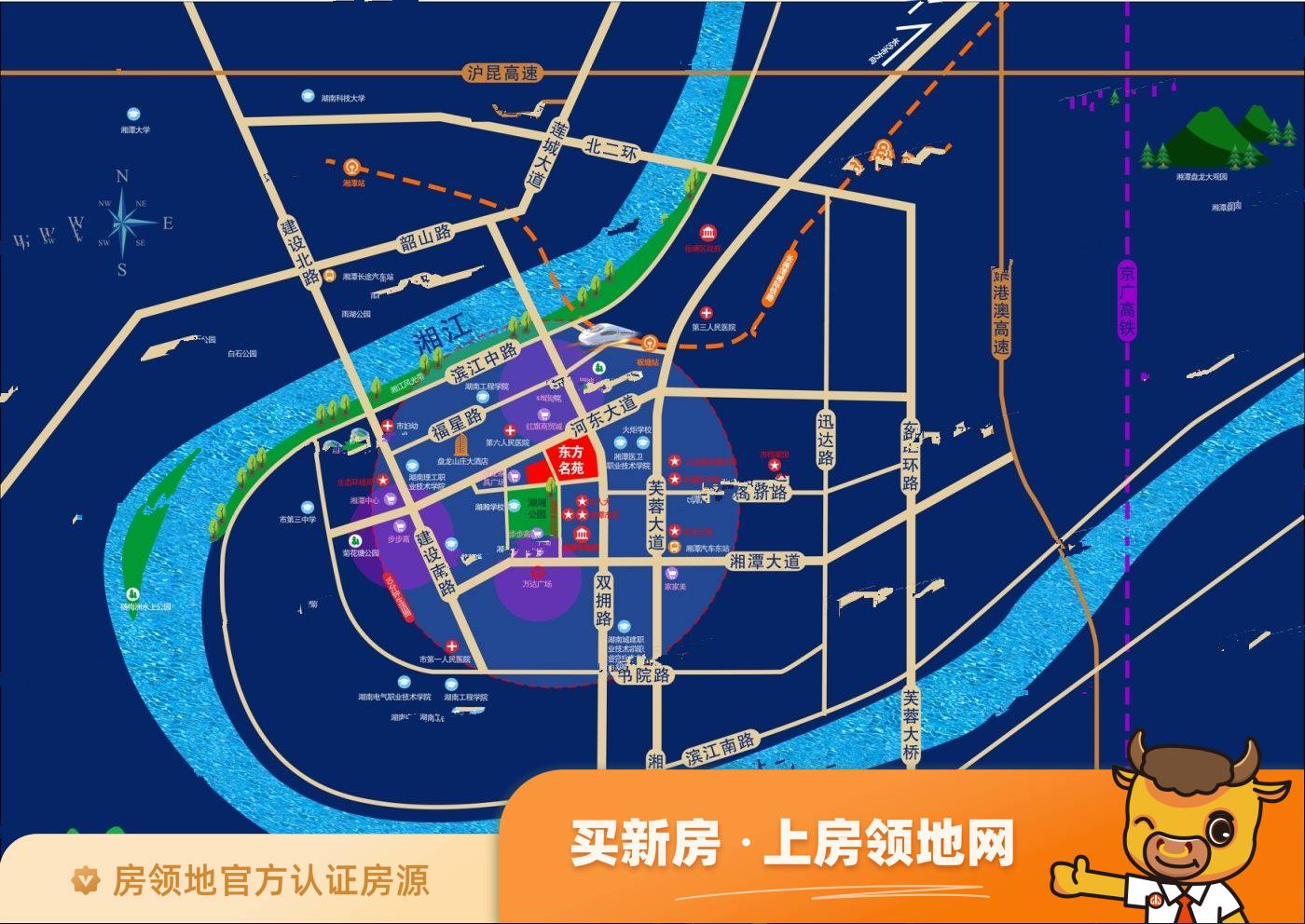 凤凰水岸位置交通图1