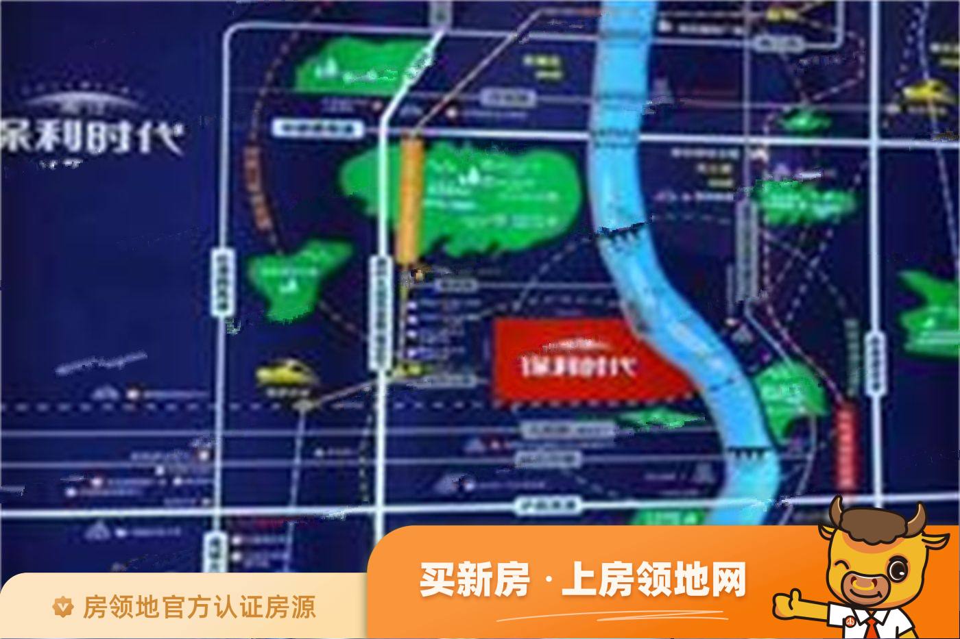 湘江保利时代位置交通图46