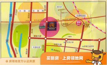 汉华曲江中心商铺位置交通图3