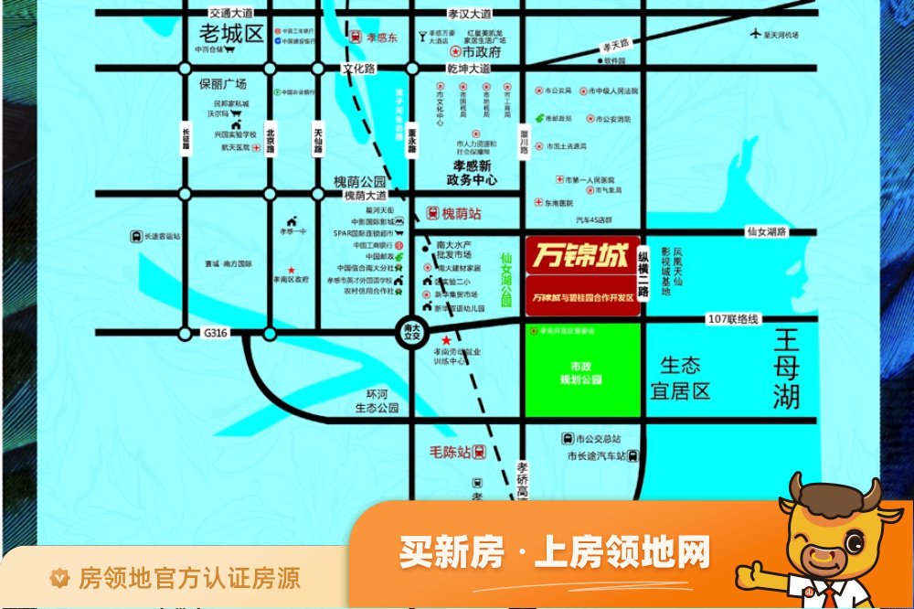 万锦城位置交通图37