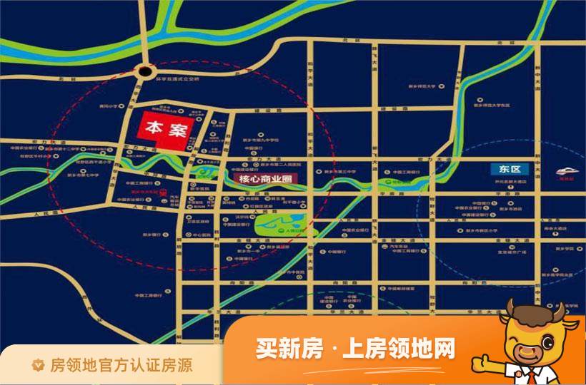 锦宏光耀城位置交通图1