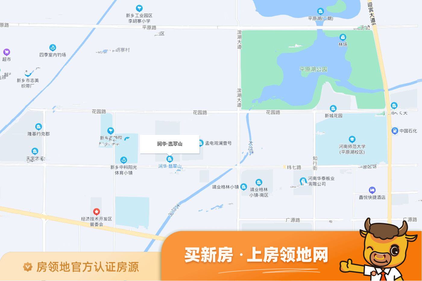 润华翡翠山位置交通图37