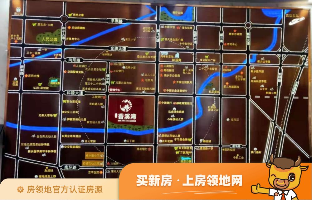 鲲鹏香溪湾位置交通图2